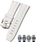 EPANO Weiches FKM Fluoro-Gummi-Uhrenarmband 28 mm für AP Strap Audemars Piguet Royal Oak Offshore Tauchen, wasserdichtes Sportuhrenband, 28x24mm, Achat