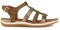 Geox Vega A Sandales de sport, Sage Dk Beige, 36 EU