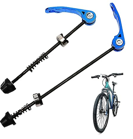 Fahrrad Schnellspanner Mtb Fahrrad Schnellspanner Achse Aluminium Fahrrad Schnellspanner Achse Schnellspanner Fahrrad Vorne Hinten Nabe Vorderrad 120mm/Hinterradnabe 150mm Für Rennrad/Mountainbike