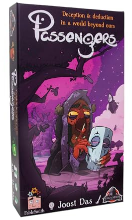 Passengers, A Team Game of Deception and Deduction in a World Beyond Ours for 4-8 Players (14+)