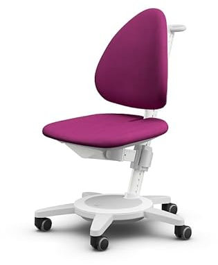 Moll Maximo Kinderschreibtischstuhl | mitwachsend & ergonomisch mit individuell Verstellbarer Sitzfläche und Rückenlehne | Drehstuhl ideal für Schulkinder | langlebig & hochwertig | Made in Germany