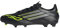 adidas Unisex F50 League Firm Ground Football Boots Fußballschuhe, Core Black/Iron Metallic/Lucid Lemon, 43 1/3 EU