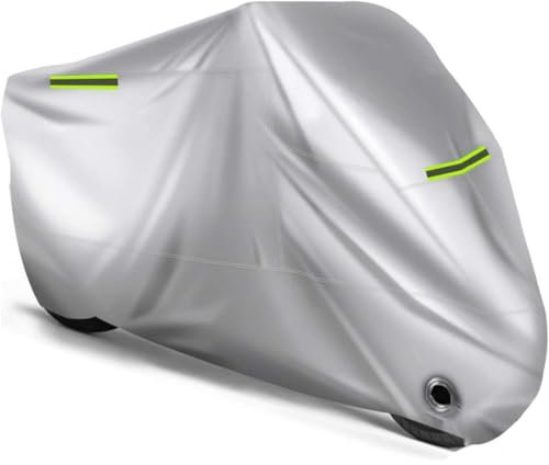 HHD_ABC Motorradabdeckung für BMW R1200RT, Wasserdicht, UV-Beständig, Silver-XXL