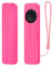 Custodia protettiva in silicone per telecomando Apple TV 6/7, custodia protettiva antiurto in silicone, antipolvere e antigraffio, colore rosa brillante