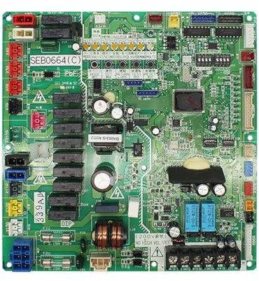 JKDND Compatibile con Daikin Air Conditioner unità Esterna Modello REYP224AEH REYQ8P9Y1B Codice 5037611 Circuito Stampato Scheda Principale SEB0664 PCB