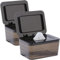 Hswt 2 Pack Wipes Dispenser Seal-Designed Wipe Dispenser Holder Wipes Case Box for Bathroom Keep Wipes Fresh, Dust-Proof & Non-Slip