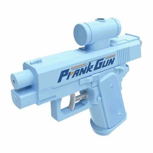 Prank Wasserpistole mit Rückspritzeffekt – Lustiger Wasserblaster für Erwachsene – Ideal für Sommer, Streiche & Outdoor-Überraschungen (Blau)