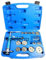 ARRETRATORE PNEUMATICO PER PISTONCINI FRENI SMONTAGGIO FRENI DISCHI 16 PZ, Kit 16Pezzi Set di Arretratore Pistoncini Freni e Ripristino Pistone del Freno, Pinza Freno a Disco