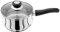 Judge Vista Stainless Steel Large Saucepan 18cm 1.8L, Shatterproof Vented Glass Lid, Induction Ready, Oven Safe