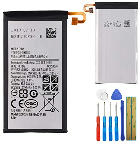 E-yiiviil Ersatzakku EB-BA320ABE Kompatibel mit Samsung Galaxy A3 2017 Version A320 with Tools