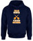 Dart Queen Hoodie Unisex Dart Spruch T-Shirt, Farbe: Navy, Größe: Small