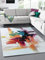 the carpet Monde Moderner Designer Wohnzimmer Teppich, Weicher Kurzflor, Blickfang, Abstrakt, Creme, 200 x 290 cm