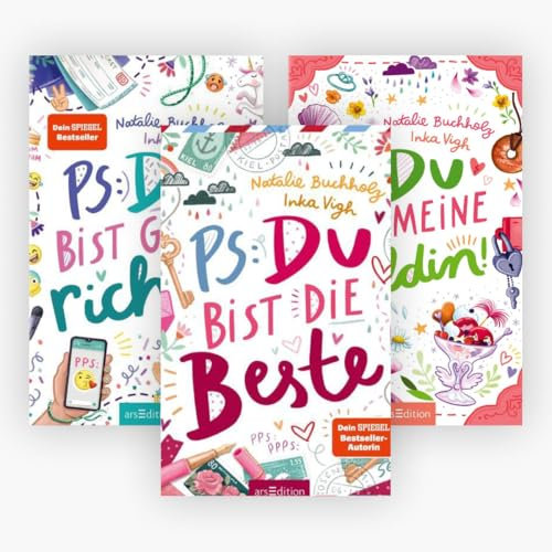 PS: Du bist die Beste Band 1-3 plus 1 exklusives Postkartenset