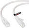 rhinocables CAT5e High-Speed Ethernet Patch Network Cable for LAN — Snagless Cable with RJ45 Connector Lead — Ideal for Internet, Router, Modem, Smart TV, PC & Laptop (3m, White, Pack of 3)