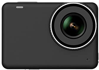 DIGNIFE Action Camera, Action Camera 4K 60FPS WiFi Remote Control 1300mAh Battery 10m Waterproof Body Black(Option 5)