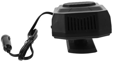 Operitacx 12V Chauffage de Portable avec Dégivrage Rapide et Désembuage pour Fenêtres Multifonctionnel pour Camion et Suv pour Visibilité Claire Hiver