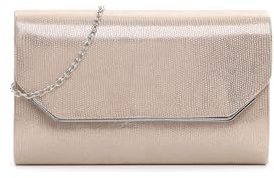 Tamaris Clutch TAS Amalia Lizard 34323 Damen Handtaschen Uni ecru 320