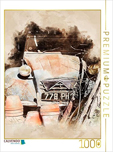 CALVENDO Puzzle Citroen 2CV Le Canard 1000 Pièces Taille 48 x 64 cm Photo Puzzle Image de Peter Roder
