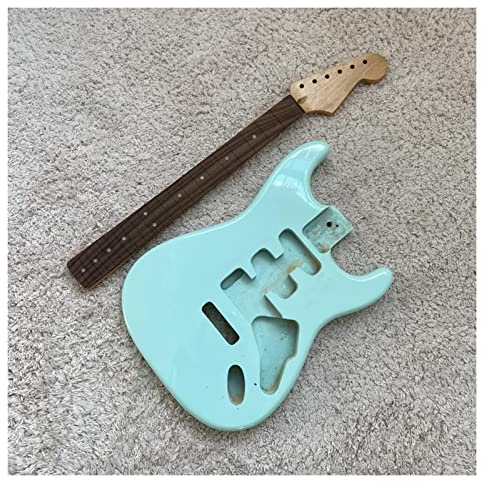 KERREY DIY. Elektrischer Gitarrenkörper Und Hals Mit Originaler Nackenplatte Selbstbau Gitarrenkit