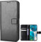 BAILI Lederhülle für Nokia G11 Plus Hülle, Flip Case Schutzhülle Handy mit Kartenfach Stand, Tasche Cover Etui Handyhülle für Nokia G11 Plus, Schwarz