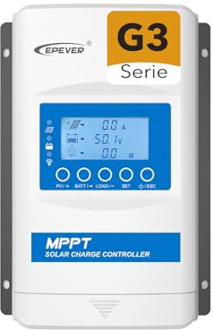 EPEVER® MPPT XTRA-N G3 – XTRA 3210N Solar Laderegler charge controller, Ladestrom 30A, 12/24VDC auto work, PV 100V, XDS2 Display