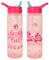 Barbie Paille à rabat Dream 600 ml – Produit officiel par Polar Gear – Réutilisable – Sans BPA – Plastique recyclable – Idéal pour l'école, la crèche, le sport, le pique-nique – Rose