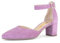 Gabor Damen Riemchen Pumps, Frauen Absatzschuhe,knöchelriemchen,Fesselriemchen,fersenhalter,high Heels,Heels,lila Light,40 EU / 6.5 UK