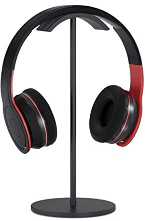 Kopfhörer-Aufhänger, Kopfhörer-Aufhänger, Headset-Halter, Headset-Ständer, U-Typ-Bogen-Aluminium-Kopfhörer-Ständer, stabiler Gaming-Headset-Halter, Kopfhörer-Rack, rutschfestes Silikon-Pad, Kopfhörer-