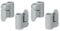 blntackle76 Set of 4 Quick Connector Pipe Clamp for Tent Pole with Quick Release 19-22 mm, 22-25 mm or 25-28 mm, Clamp System Retrofit Kit, Tent Camping (22-25 mm)