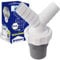 Double Waste Pipe Connector Y for Washing Machine and Dishwasher with Outlet of Waste Splitter for Pipe Ø40 mm and Inlet Ø18-23 mm - Warranty 10 Years - MONTERAL