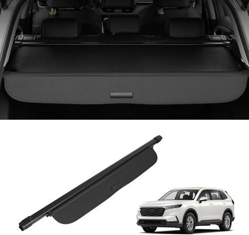VEVOR Einziehbare Laderaumabdeckung für Honda, verbesserte wasserdichte Kofferraumabdeckung, Sicherheitsschutz für Honda CRV 2023–2024, UV-beständige Kofferraumabdeckung
