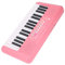 16 Töne, 10 Rhythmen, Digitales Tragbares Keyboard mit Mikrofon, 32 Tasten Keyboard-Klavier, Vibrato Sustain, Echo-Effekte, USB-elektronisches Keyboard, Klaviertastatur,
