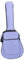 Dickly Gitarrentasche für Folk Gitarre mit Strapazierfähigem Material Und Zusätzlichem Stauraum, Lila