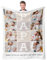 Easycosy Personalisierte Decke mit Foto aus 280g/m² Flanell, dickere Foto Decke selbst gestalten Kuscheldecke Fotodecke - personalisiertes Vatertagsgeschenk für Papa, Opa, Männer zum Vatertag