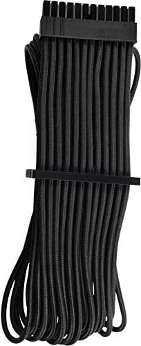 Corsair Premium Individually Sleeved ATX 24-Pin Cable Type 4 Gen 4 – Black