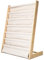 Morimoe Bibliothèque pour enfants avec poche, 6 niveaux, bois naturel, étagère de rangement pour livres, hauteur parfaite pour lire (60 cm)