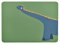 ASA 78845420 Tischset Brontosaurus Brutus 46 x 33 cm (1 Stück)