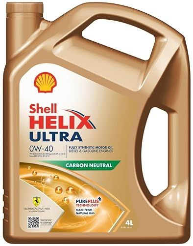 SHELL Motoröl Helix Ultra 0W-40 Motorenöl 4 L