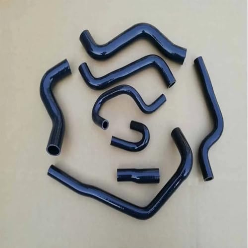 Refrigerante Manguitos Compatible con VW para Golf MK2 II 8V para GTI 1.8L 1987 1988 1989 1990 1991 Manguera De Refrigerante De Calentador De Radiador De Silicona