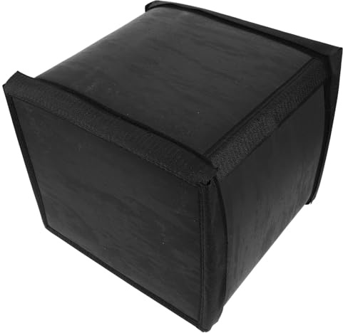 BESPORTBLE Scatola Fonoassorbente Per Pompa Aria Copertura Antirumore in Spugna Nera Isolante Insonorizzato Per Elettrodomestici Smorzamento Vibrazioni Barriera Acustica