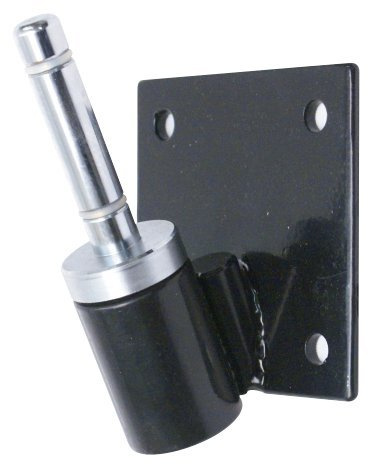 25° Flag Pole Wall Mount Bracket Holder with 14.6mm Rotating Spindle For Feather Teardrop and Sail Flags and Banners