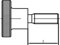 10 Rändelschrauben DIN 464 A1 / A2 M 6 x 10 rostfrei A1 / A2 Niro Edelstahl