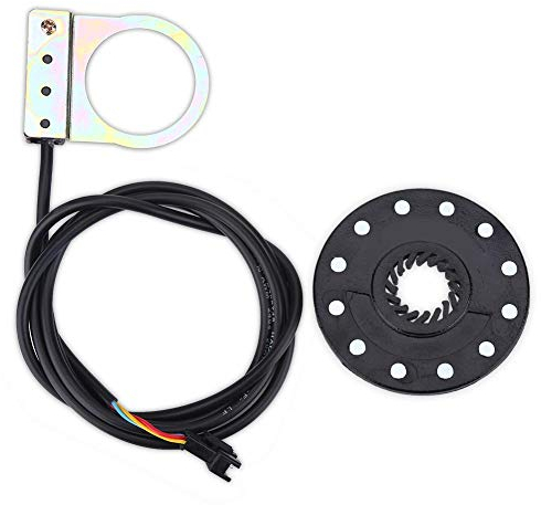 BLLBOO Pas Sensor - Pas Sensor 12 Elektrisches Fahrradpedal 12 Magnete E-Bike PAS Systemassistent Sensor Geschwindigkeitssensor