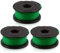 NC Lot de 3 bobines de Fil de Rechange pour débroussailleuse Black & Decker GL7033 GL8033 GL9035 A6482