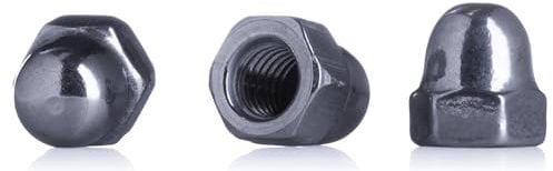YoiYee M4 Dome Cap Nut, 304 Stainless Steel(A2-70), Pack of 20