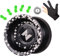 GROCKSTR Light X3 Wettkampf Yo-Yo, Legierungs Yo Yo für AnfäNger, Einfach ZurüCkzugeben und Tricks mit Handschuh und SchnüRen zu üBen