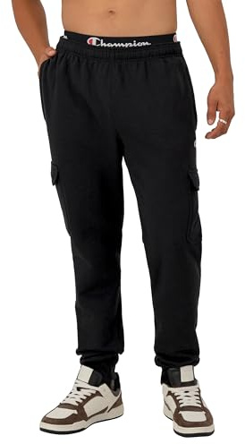Champion Herren Jogger Powerblend knöchellange Jogginghose Sweatpants für Männer mit Taschen (Reg. oder Groß & Lang)