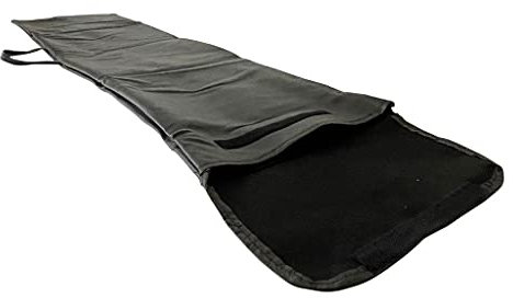 PureWind Windschott kompatibel mit Chrysler Crossfire Baujahr 2003-2008 (Schwarz) – Windschott Universal mit Anbaumaterial inkl. Tasche