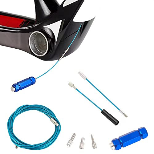 KIEVODE Bike Internal Cable Routing Tool Kit - Install Guide for 4-5.5mm Cable Housing and Inner Wire, Hydraulic Hose, and DI2 E-Tube - For Mountain, Road Bicycle, and MTB Frames
