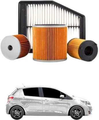 Kit Tagliando 3 Filtri per TOYOTA Yaris 1.5 Hybrid 55 kw anno 2012<>2023